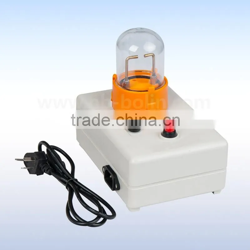 High school physics laboratory battery discharge tester