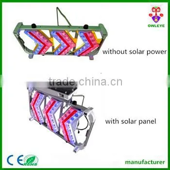 traffic road safety arrow sign /solar traffic arrow board