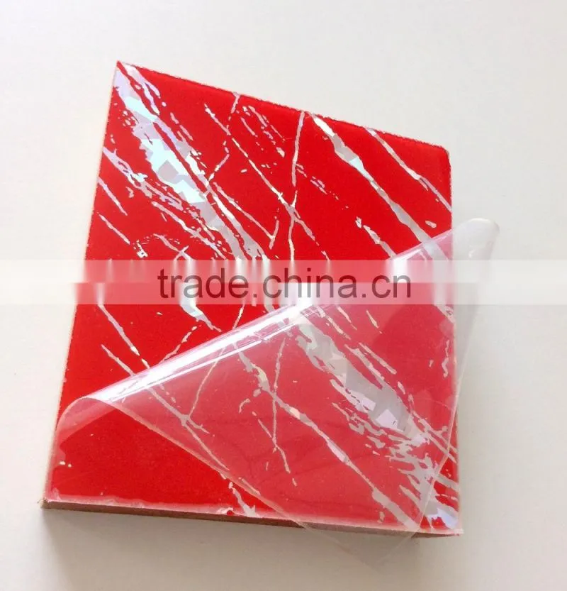 Fibreboard type mdf Acrylic sheet with decrative Morden design