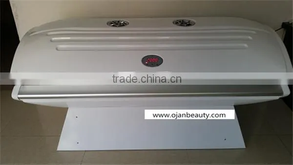 2016 hot sale good and lying tanning bed equipment