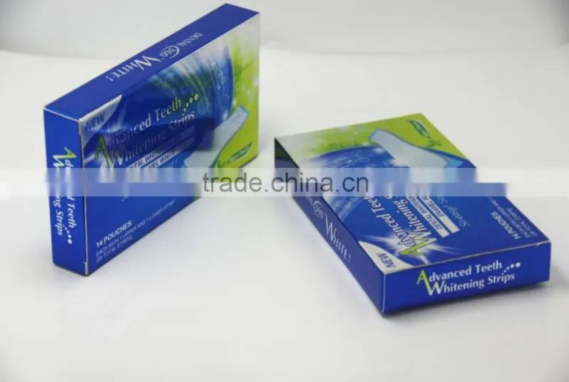Advanced Teeth Whitening Strips, Teeth Whitening Gel Strips