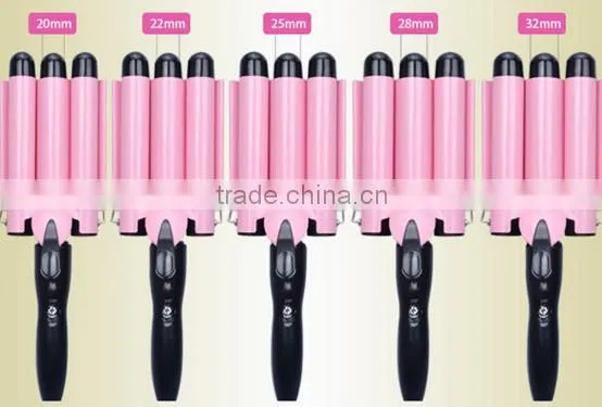 curve soft curl iron Intelligent Automatic Vertical Ceramic Hair curling iron