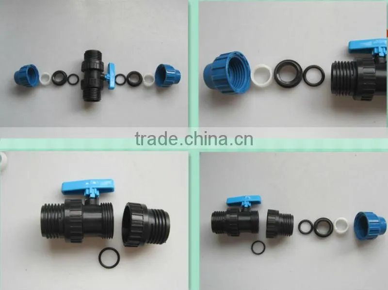 Dn50 pvc valve pvc ball valve