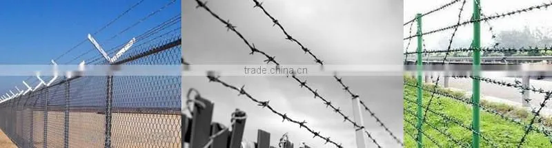 Cheap Galvanized /PVC coated double twist Barbed Wire roll