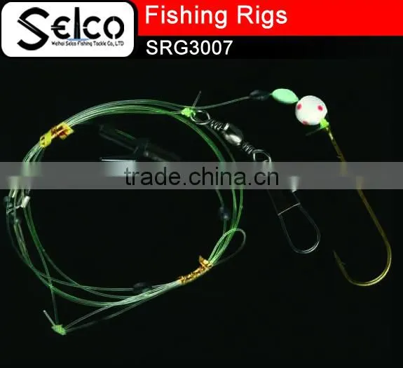 Nylon line paternoster Whiting Rig for snapper