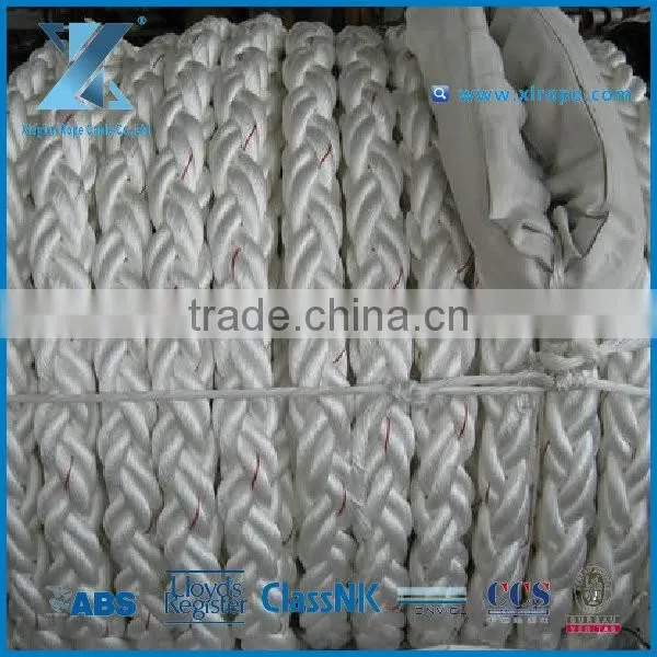 CHNMIX 8 strands polypropylene/polyester mixed ropes