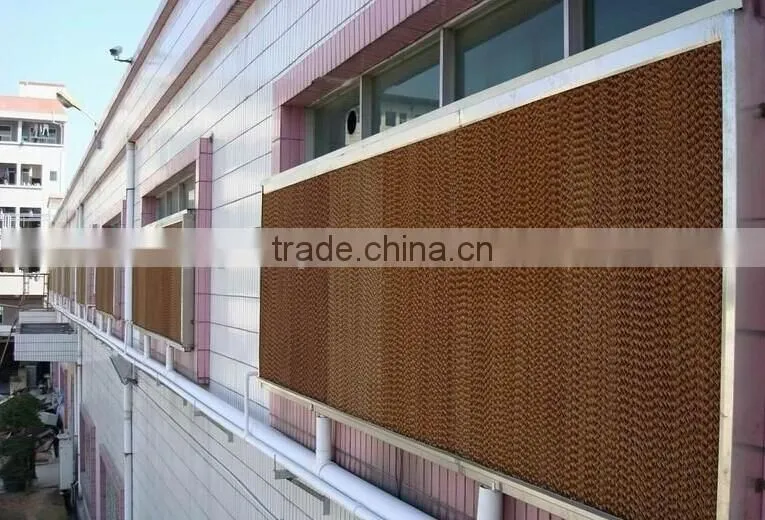 honey comb pad/cooling pad with principle water evaporative cooling