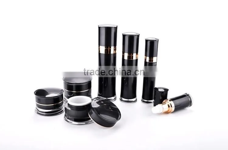 High Quality Cosmetic Acrylic Cream Jar Lotion Pump Bottle