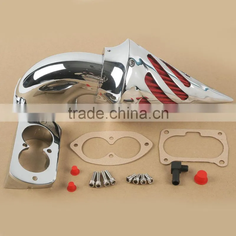Chrome Spike Air Cleaner Intake Filter For KAWASAKI Vulcan 1500 1600 02-08 03 04