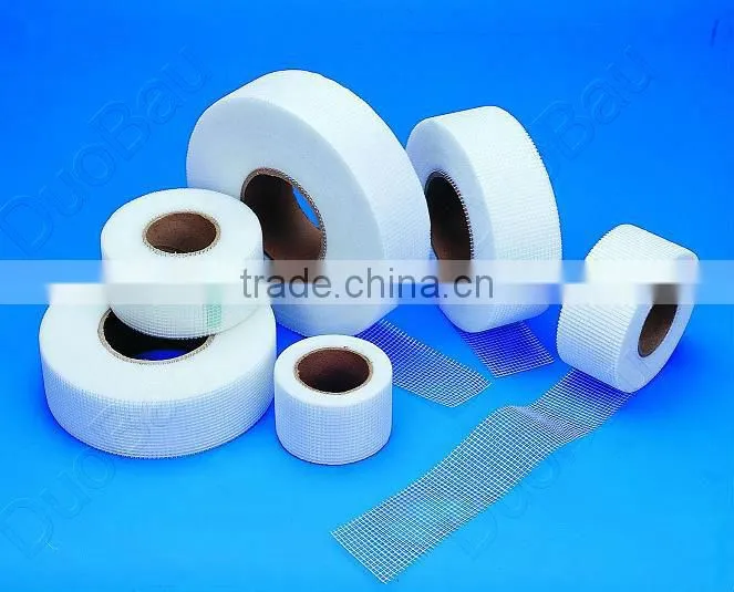 Self-adhensive fiberglass mesh tape