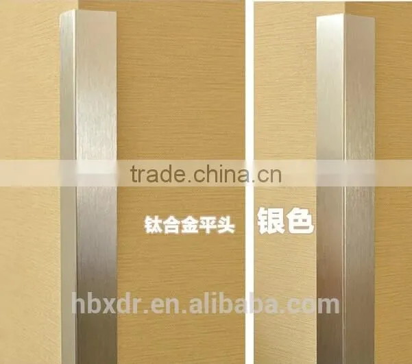 Customized natural anodized decorative aluminum angle bead for home decoration