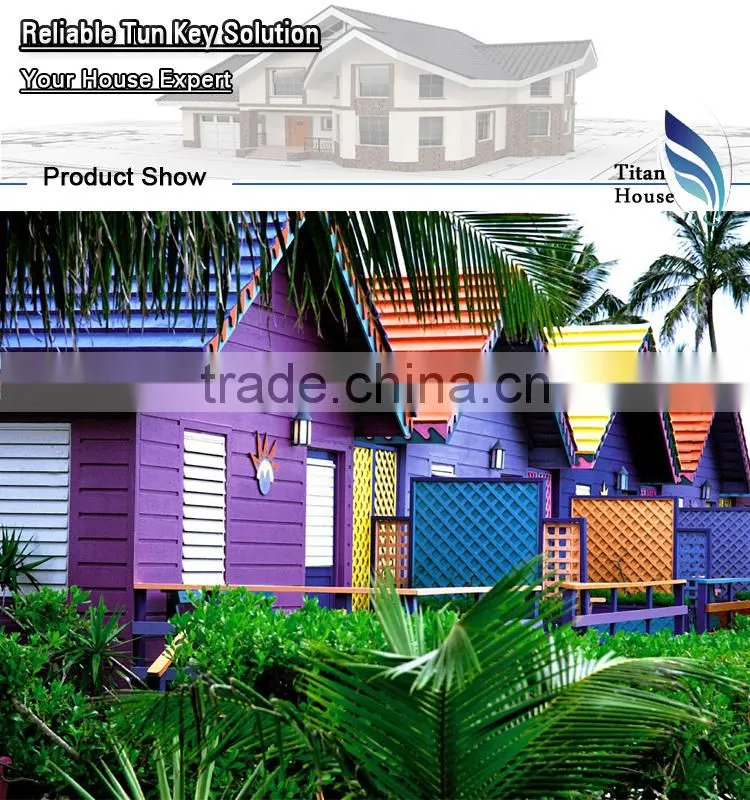 Caribbean Style Prefabricated Casette Club House Plans