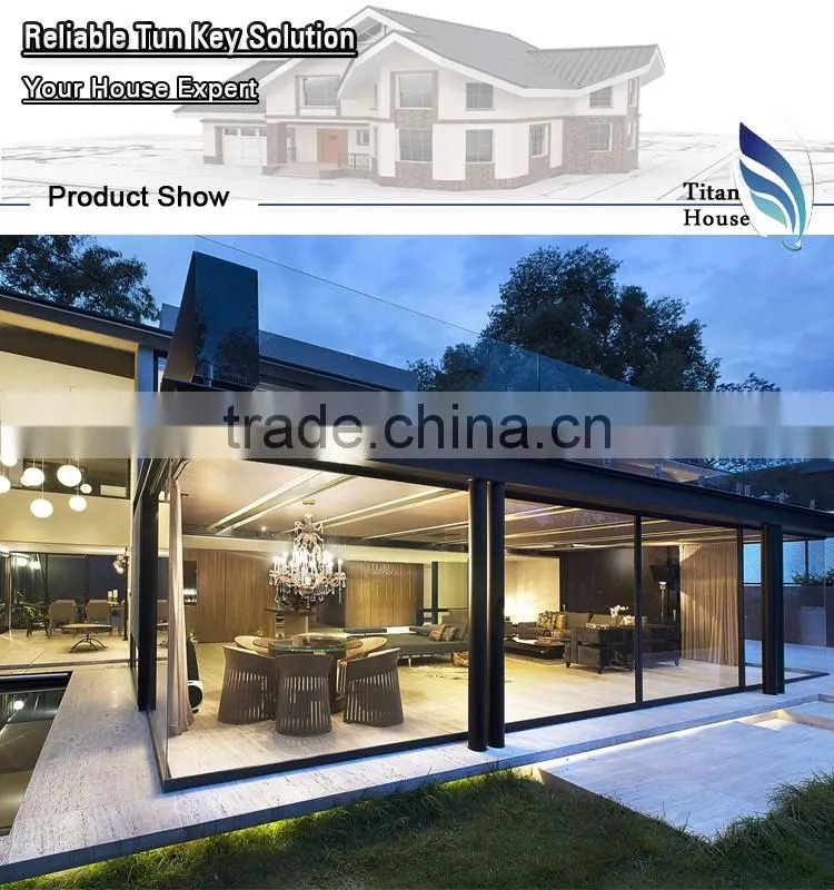 New Design Luxury Beach Bungalow with Glass Wall