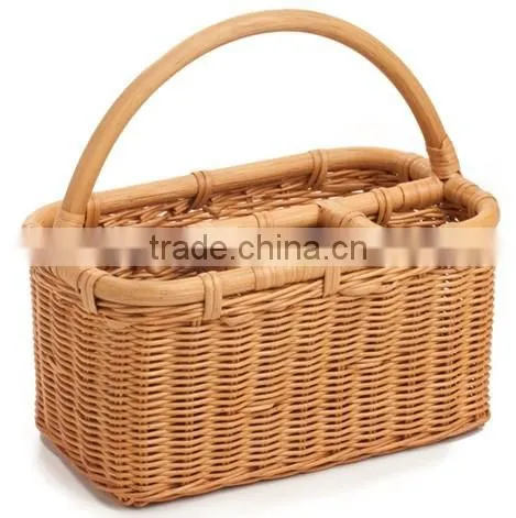 New style christmas small wicker gift baskets