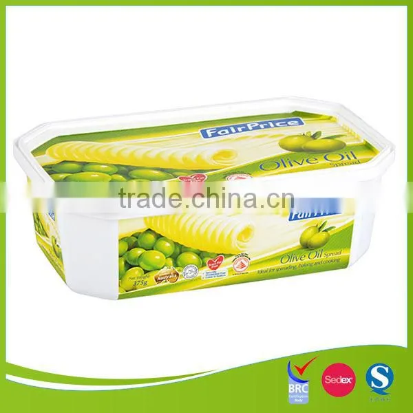 OEM iml butter plastic food container