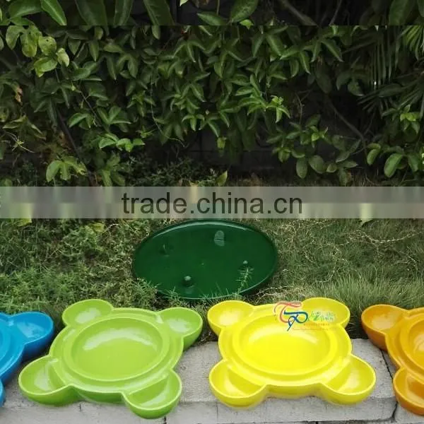 Fiberglass colorful 2tier/3 tier/4 tier tower planter/tiered planters