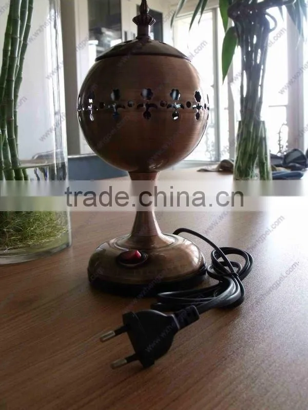 Metal Electronic Incense Burner new stly Arabic stly metal incense burner