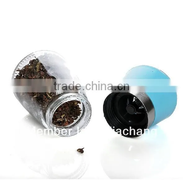 glass salt and pepper mills black pepper grinder