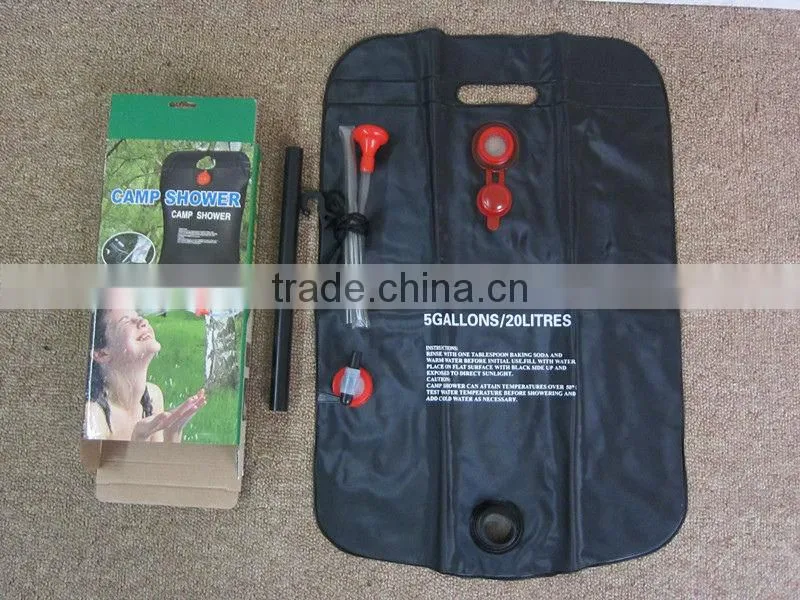 5Gallon high quality portable camping shower tray