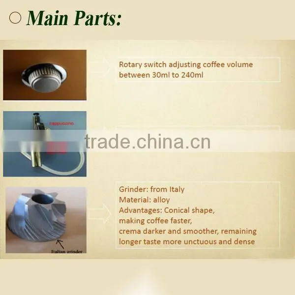 Coffee Machine/High Quality Commercial Stainless Steel Espresso Coffee Machine