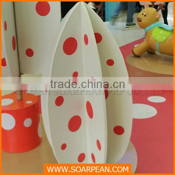 Custom PVC christmas tree commercial display props
