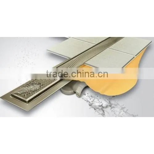 stainless steel floor drain grate pool drain/patio areas/airport drain system/railway drainage