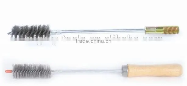 brush with zine-plating shaft