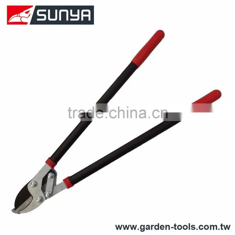 Garden anvil leverage lopper