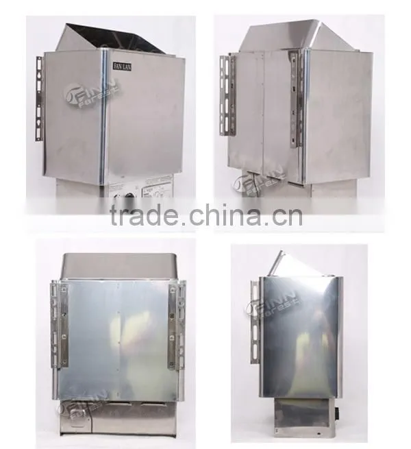 Newly design sauna rooms dry steam sauna heater 12kw