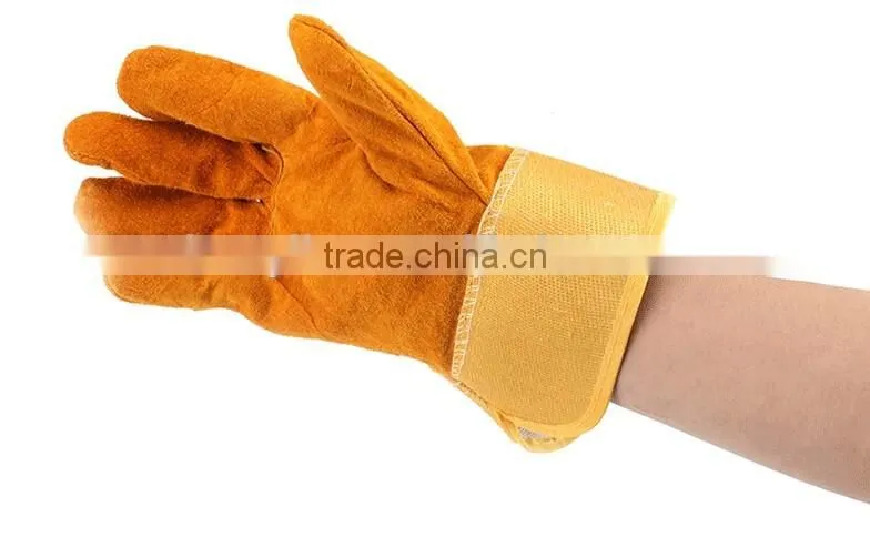 BERRYLION short cuff safe hands gloves, cheap price welding gloves