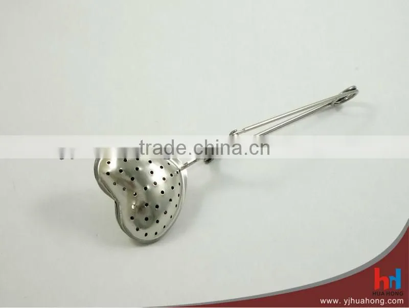 Heart-Shaped Tea Strainer,Tea Infuser with Stainless Steel Handle