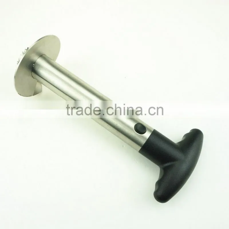 42061 Easy Cooking Tool Stainless Steel Pineapple Peeler Corer Slicer With Colorful Handles