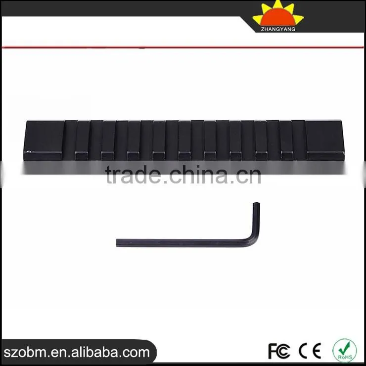 D0027 Aluminum Alloy 21mm Flashlight Scope Mount Weaver Rail