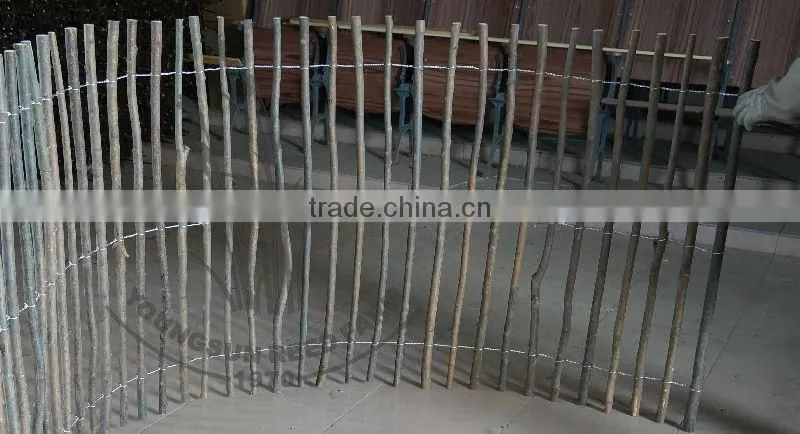 willow natural fence, gardening screening