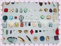 2012 new design sequin mirror beads with flower shaped