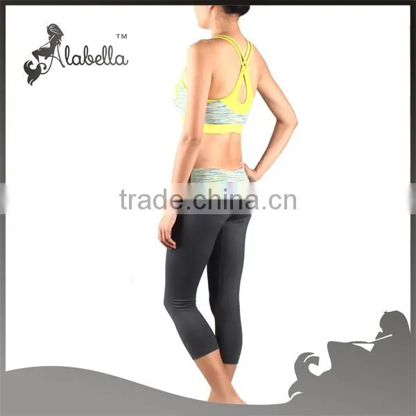 2015New Designs fashion yogawear sets for yogawear bras and pants