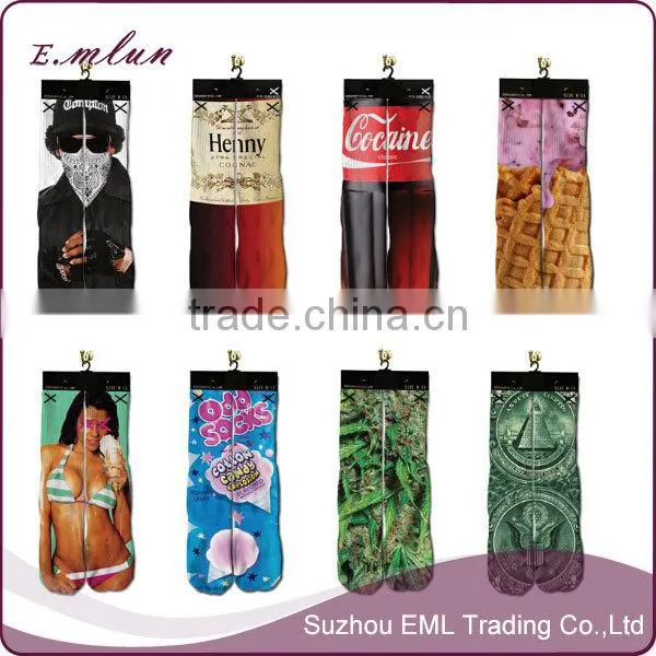 Custom knee high cotton sports personality socks elite socks basketball socks wholesale