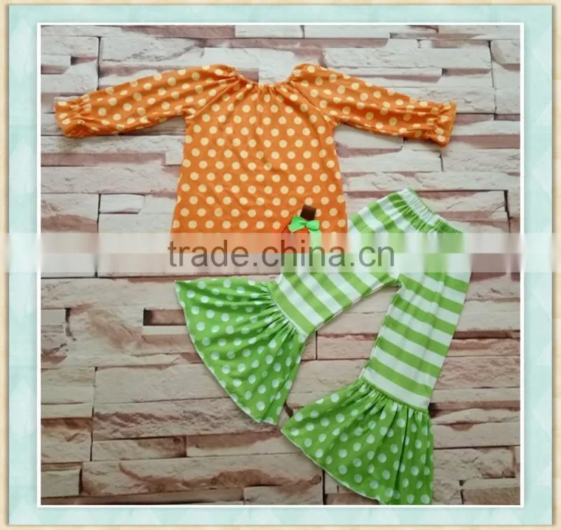 Girl clothes designing pictures sister red and yellow fall outfit import US