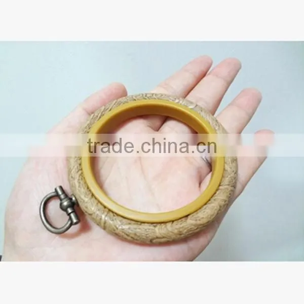 Hand Made DIY Knitting Tool Cross Stitch Hoop Retro ABS Embroidery Hoops Frames