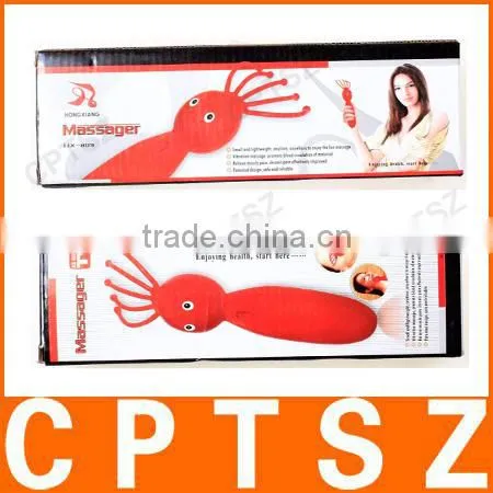 Red Octopus Massager Electric Body Health Massage Tool