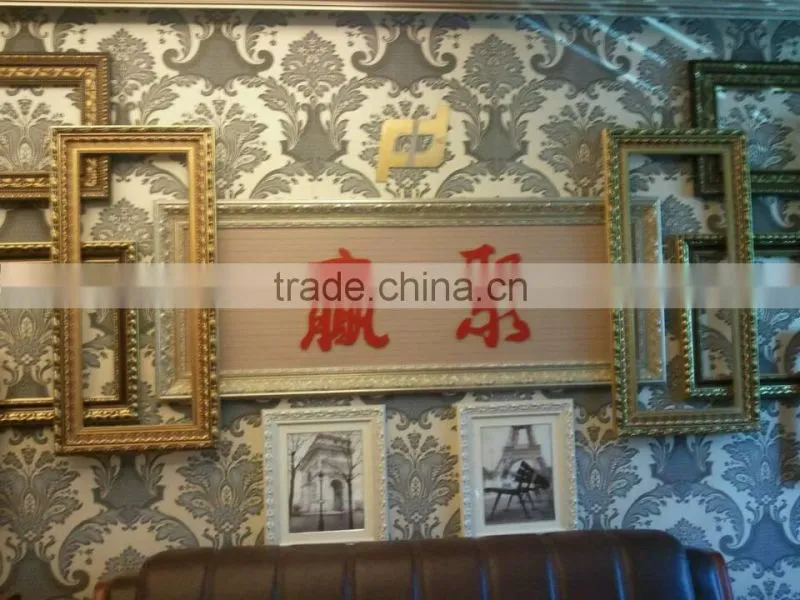 Wooden Photo Frame Line Wood Decorative Moulding for Home Decoration