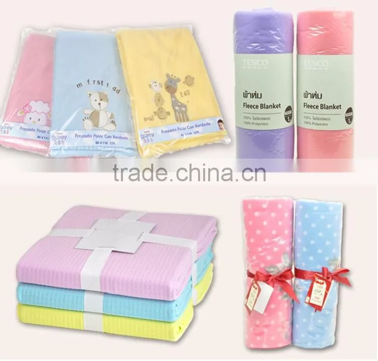 Promotion Gift 100 Polyester Printing Baby Towel Blanket