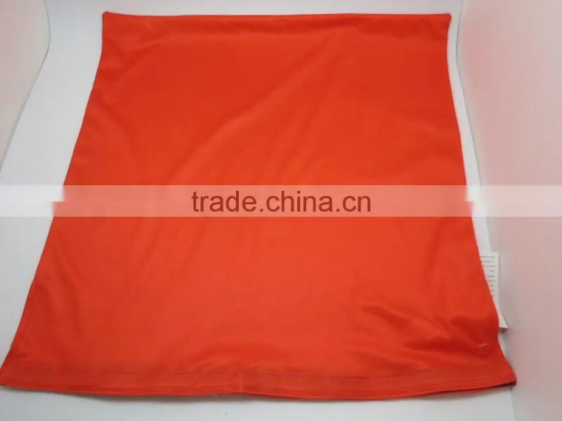 Hot sales good quality custom design orange spandex chair cover