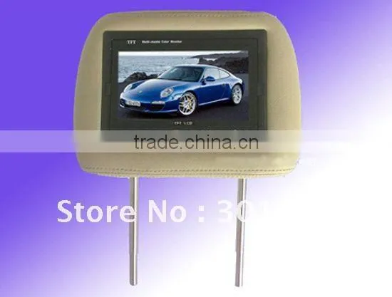 Car monitor,7inch TFT-LCD headrest pillow monitor 800*480-RD-772