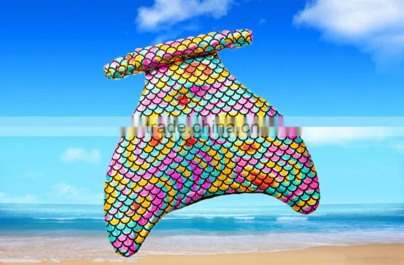 Fairy Girls Beautiful Rainbow Princess mermaid Tails Swim Fin