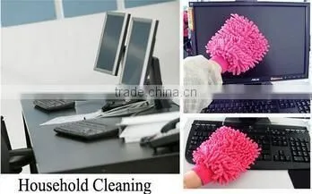 Good quality Car washing gloves new style mitt gloves Microfiber Dual Sided Car Wash Mitts Multipurpose Dust Cleaning Brush