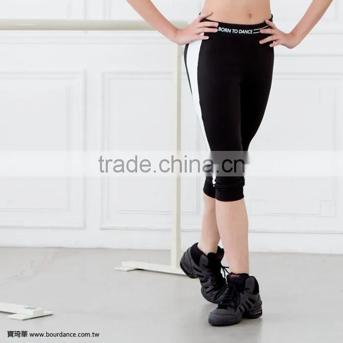 Adult two tone capri pants jogger pants