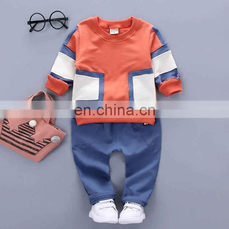 Wholesale 100% cotton kids fleece set