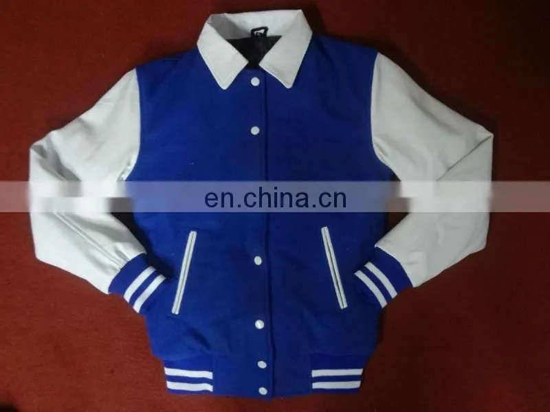 Custom Varsity Cotton Jacket/Wool Jacket/Wool with pu leather/Wool with sheep leather/Satin Jacket/Sublimation Jacket
