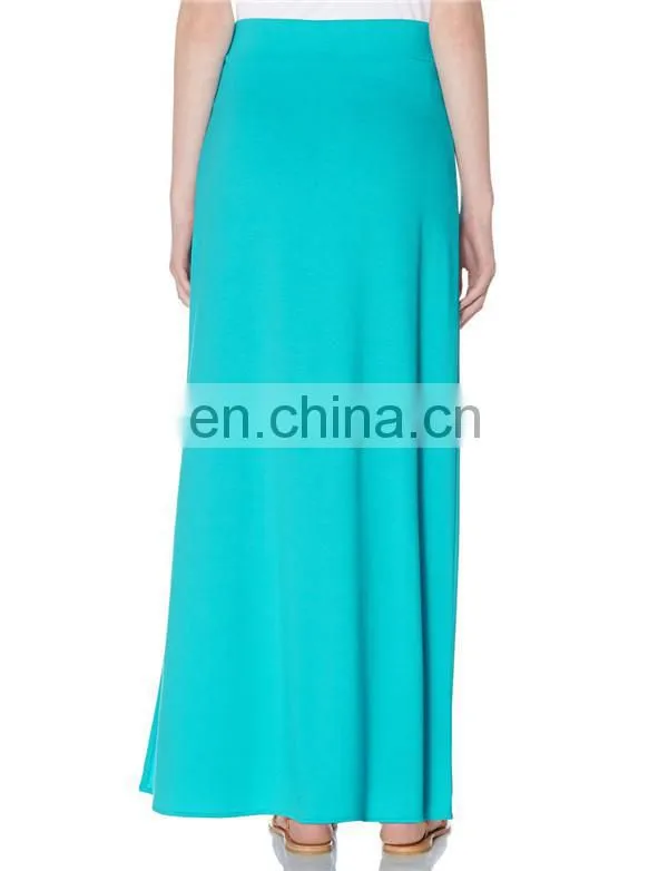 High quality maxi blank long skirt women